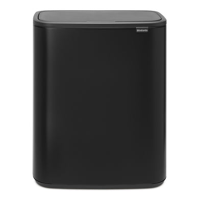 Brabantia Kitchen Touch Bin 2 x 30L | Black