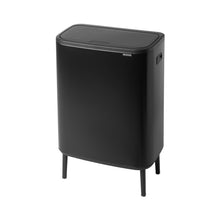 Brabantia Kitchen Touch Bin HI 2 x 30L | Matt Black