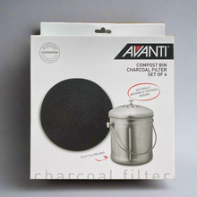 Avanti Compost Bin 10L Charcoal Filter 21.5cm SET 6