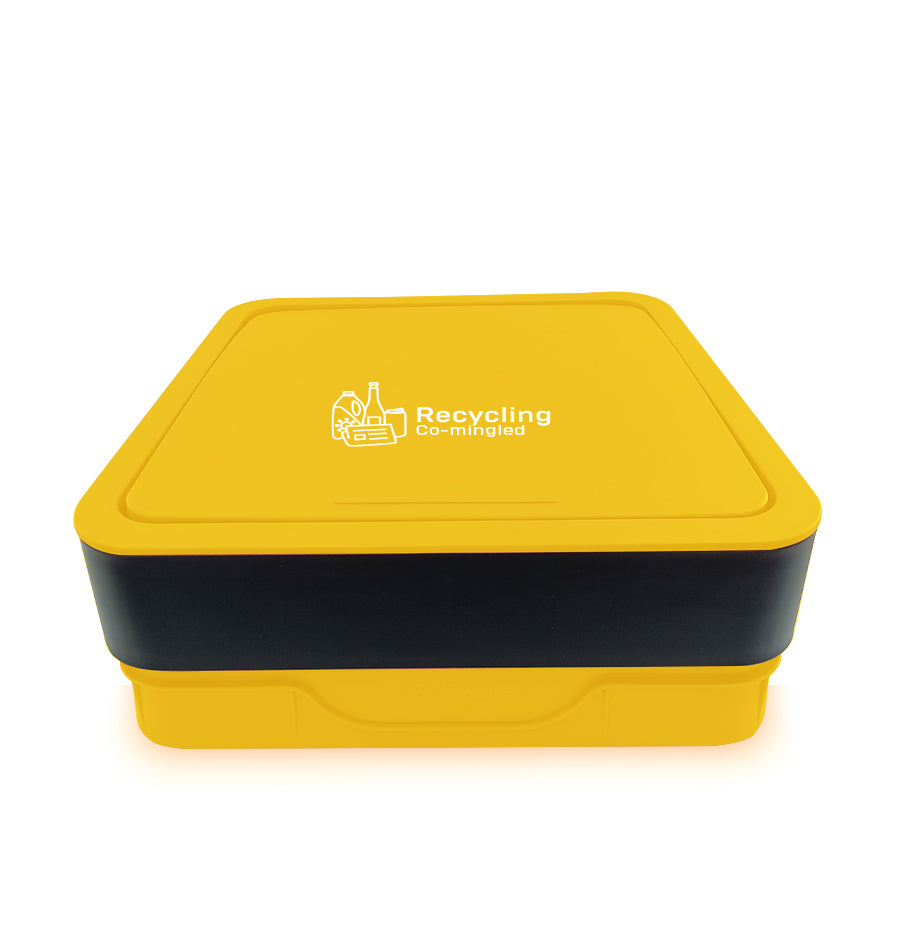 Method 60L Yellow Co-Mingled Recycling - Touch Lid Only