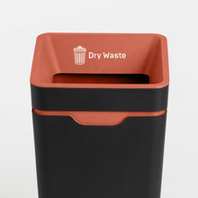 Method Office Recycling Bin Open Lid 60L | Brown Dry Waste