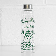 Typhoon Glass Water Bottle "Stay Wild"