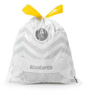 Brabantia Bin Liner | Code A 3L | 40 Bags