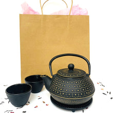 Cast Iron Teapot Gift Pack