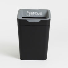 Method Office Recycling Bin 20L | Grey Soft Plastic