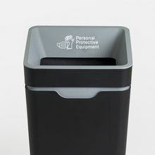 Method Office Recycling Bin Open Lid 60L | Grey PPE