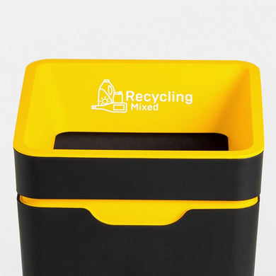 Method Open Lid 60L Yellow Mixed Recycling - Lid Only