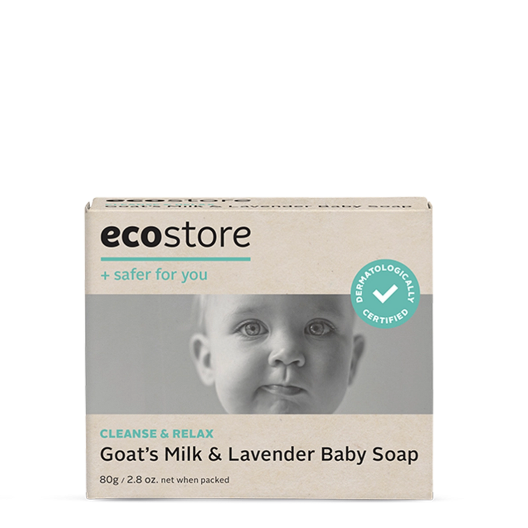 ecostore Soap Baby Goat's Milk & Lavender (80g)