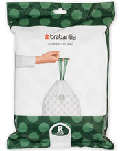 Brabantia Bin Liner | Code R 36L | 40 Bags