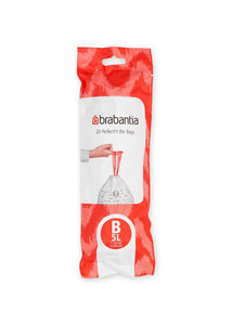 Brabantia Bin Liner | Code B 5L | 20 Bags