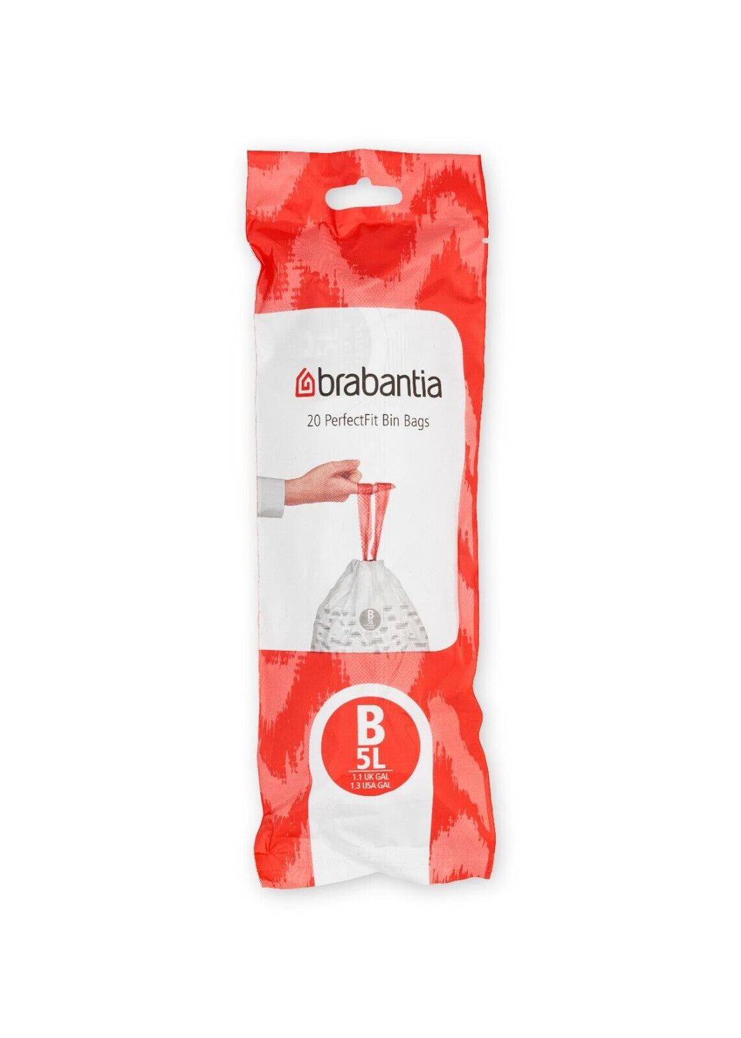 Brabantia Bin Liner | Code B 5L | 20 Bags