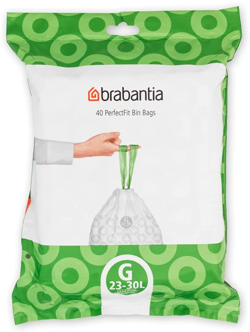 Brabantia Bin Liner | Code G 23-30L | 40 Bag